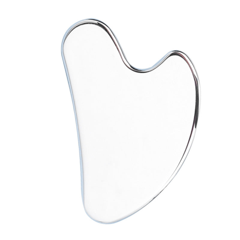 SculptSteel Stainless Steel Gua Sha  Cooling Facial Sculpt Tool