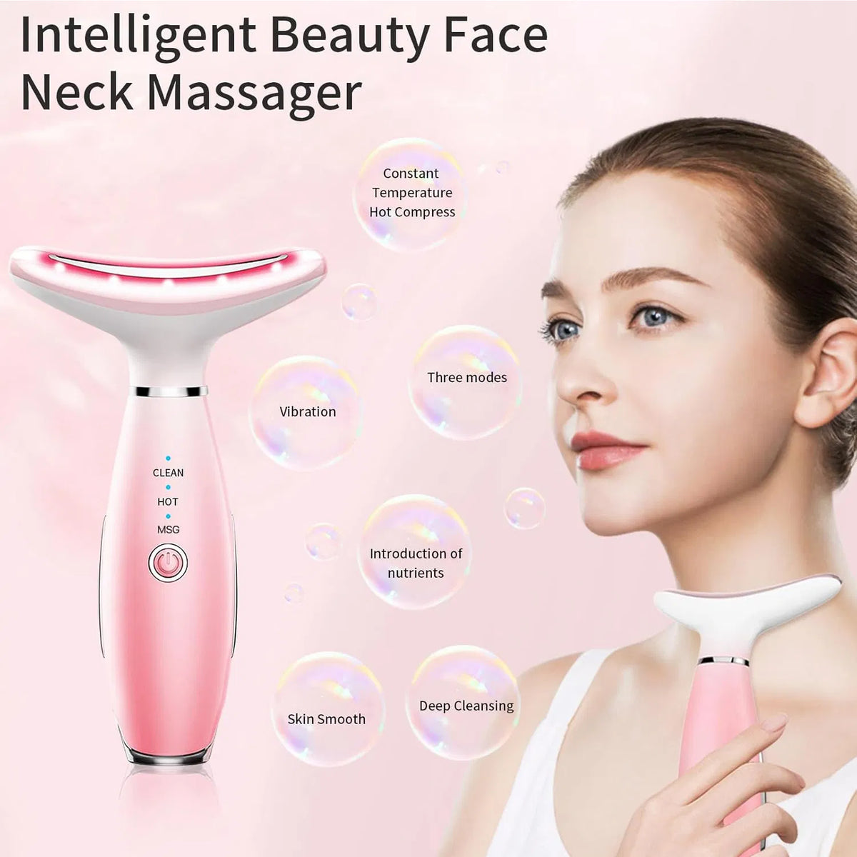 SculptGlow Microcurrent Facial Massager for Face Sculpting