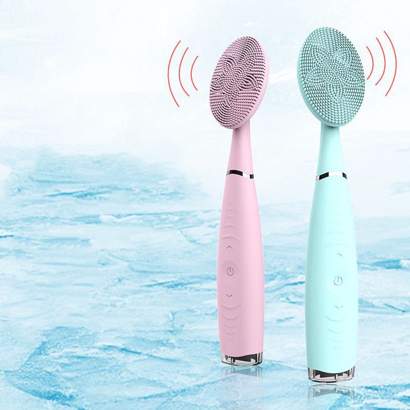 SonicGlow Facial Cleansing Brush – Deep Clean Beauty Tool
