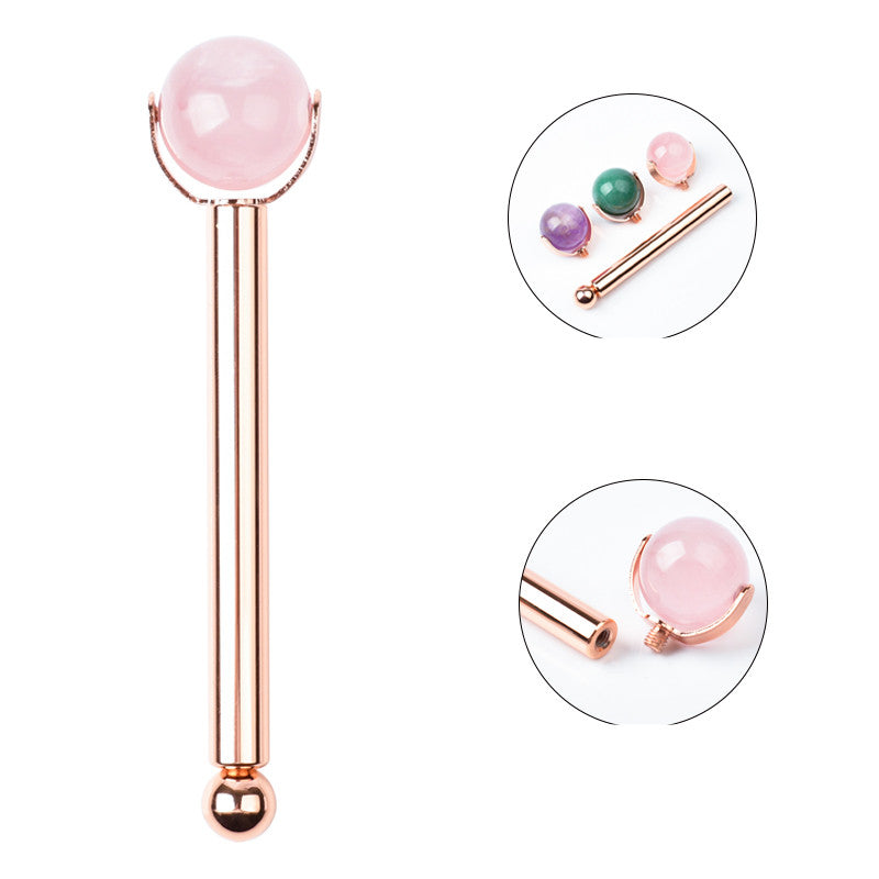 JadeGlow Facial Roller – Cooling Under-Eye & Face Massage Tool