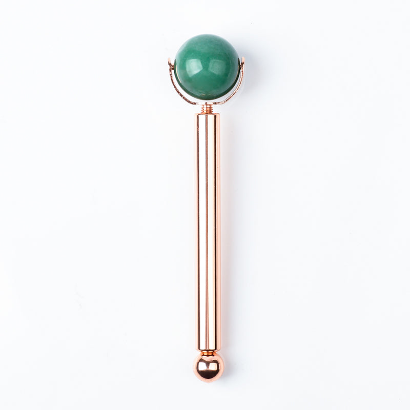 JadeGlow Facial Roller – Cooling Under-Eye & Face Massage Tool