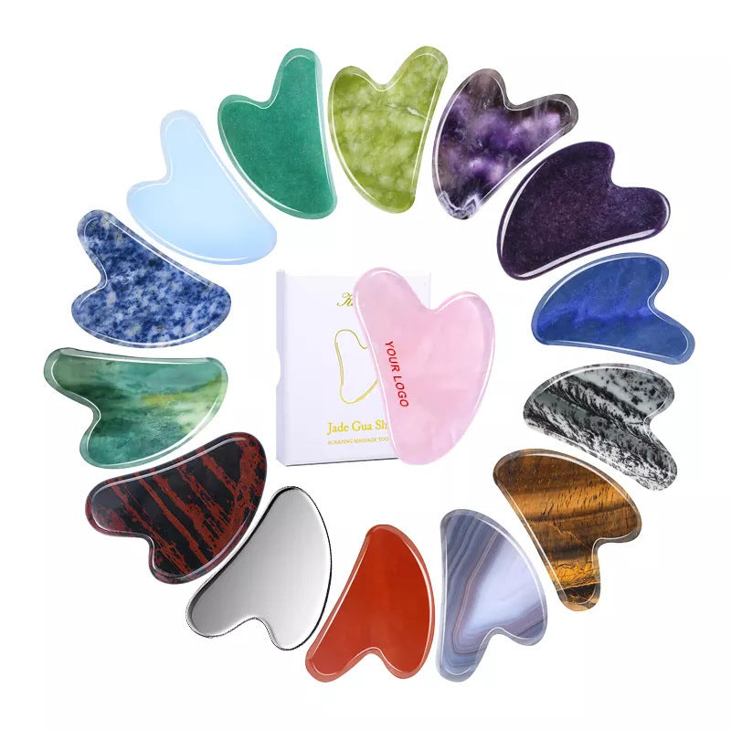 SculptSteel Stainless Steel Gua Sha  Cooling Facial Sculpt Tool
