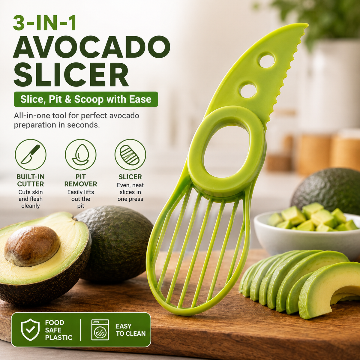 3-in-1 Avocado Slicer