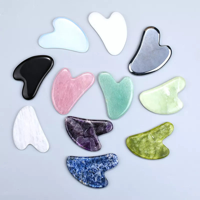 SculptSteel Stainless Steel Gua Sha  Cooling Facial Sculpt Tool