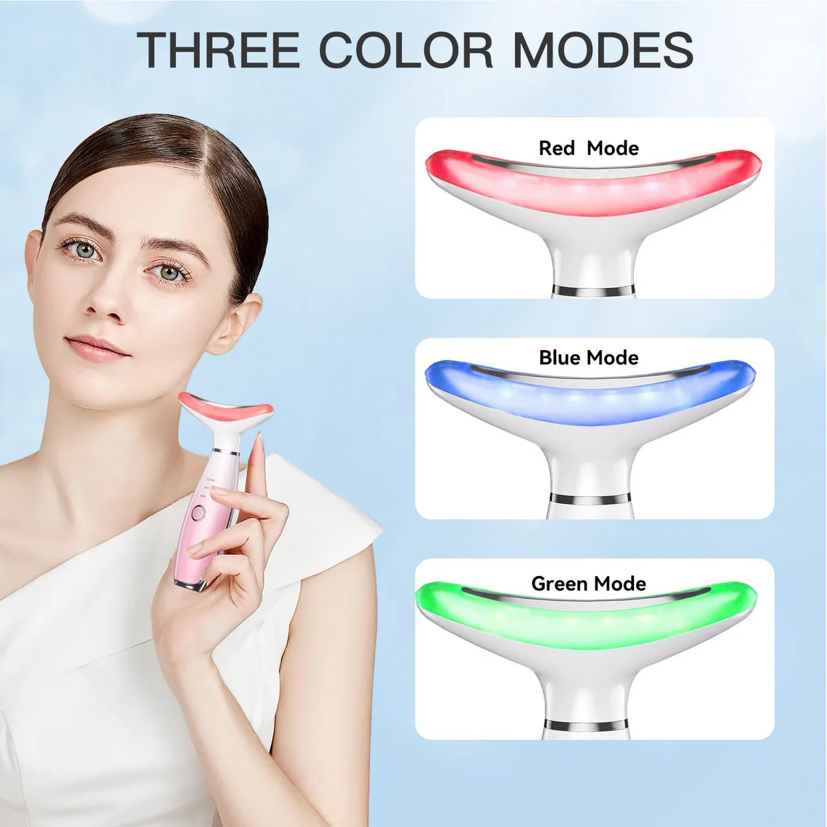 SculptGlow Microcurrent Facial Massager for Face Sculpting