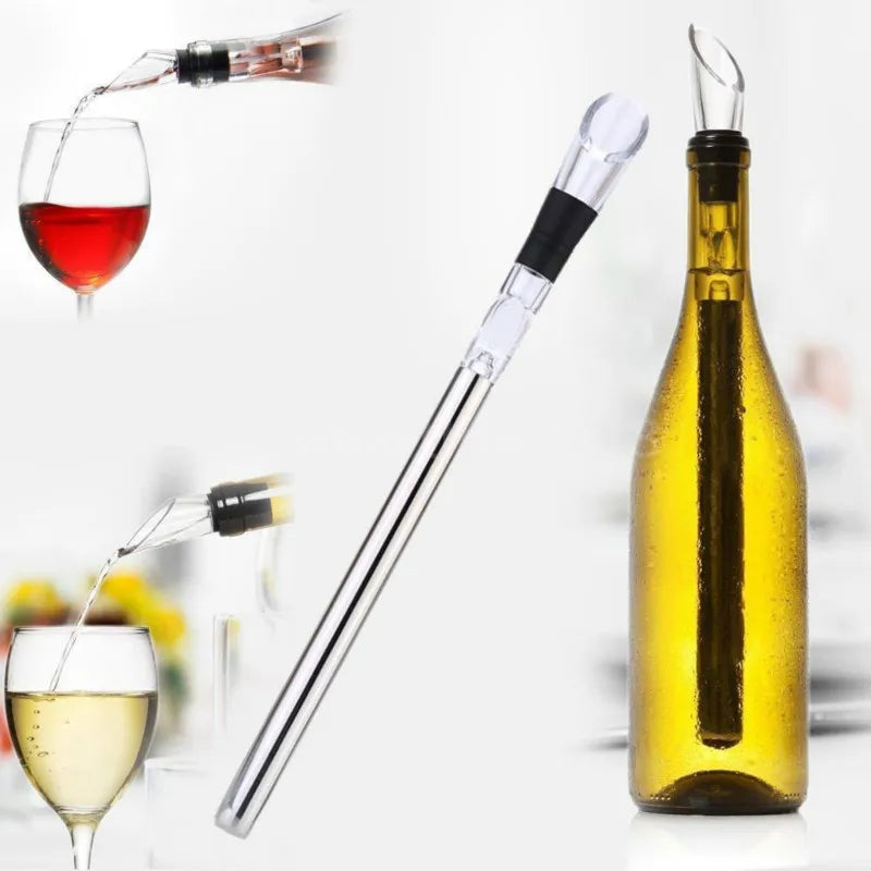 Stainless Steel Wine Chiller Stick Pourer