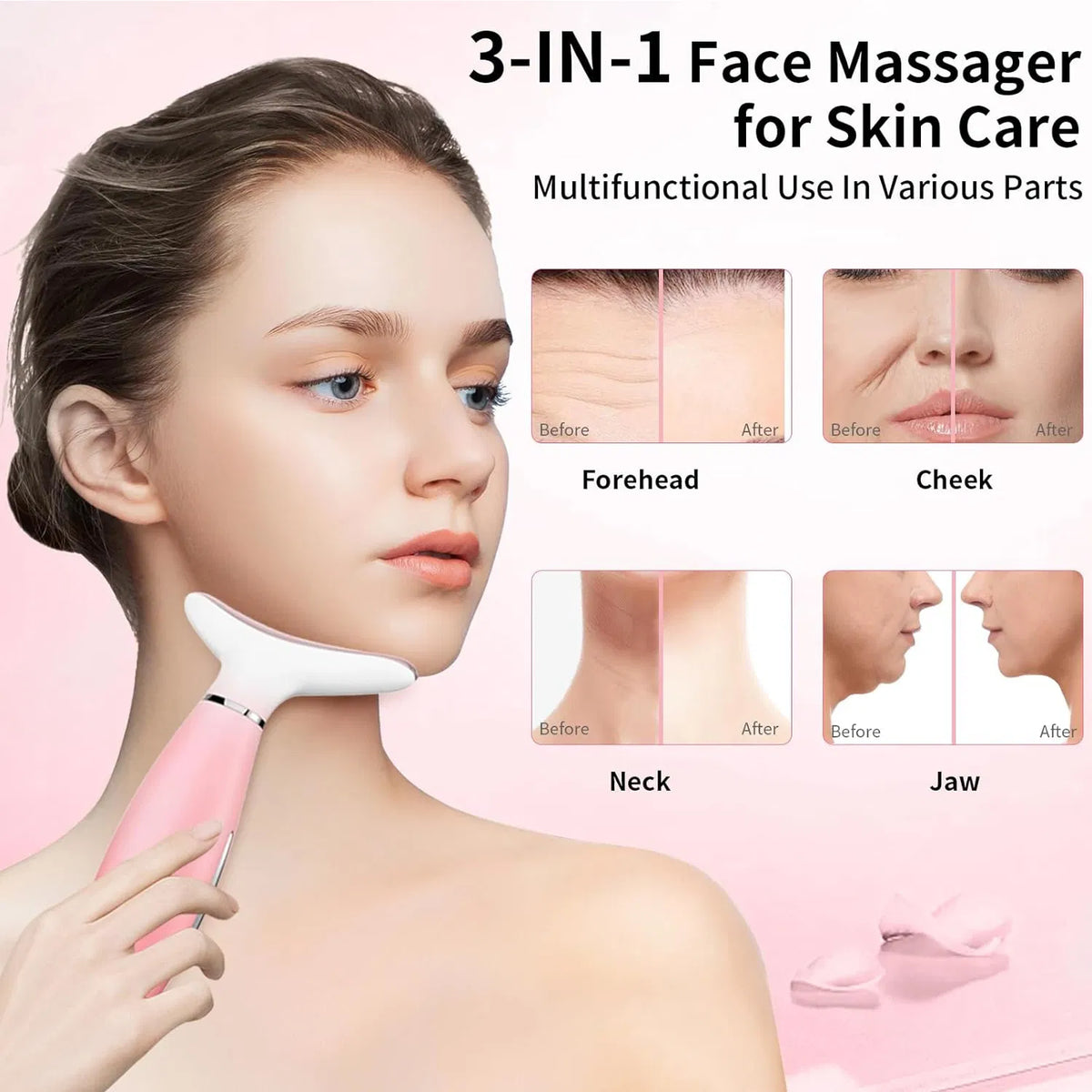 SculptGlow Microcurrent Facial Massager for Face Sculpting