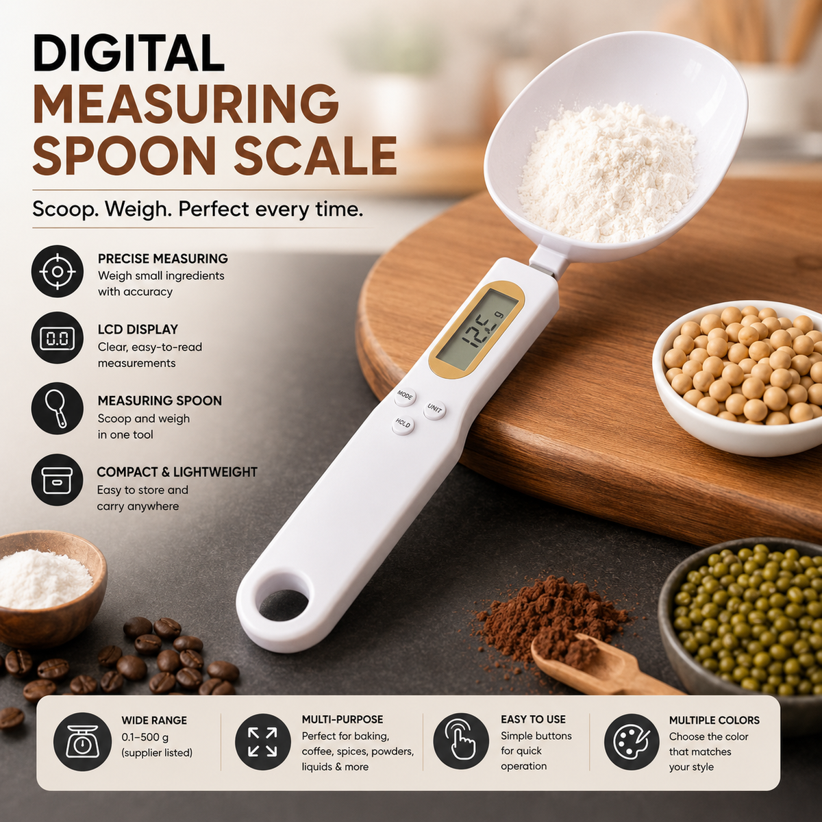 Digital Measuring Spoon Scale